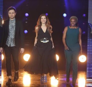 THE VOICE PREMIUM SAISON 5 EPREUVE ULTIME A L'IMAGE: Grannhild, Gabriella,