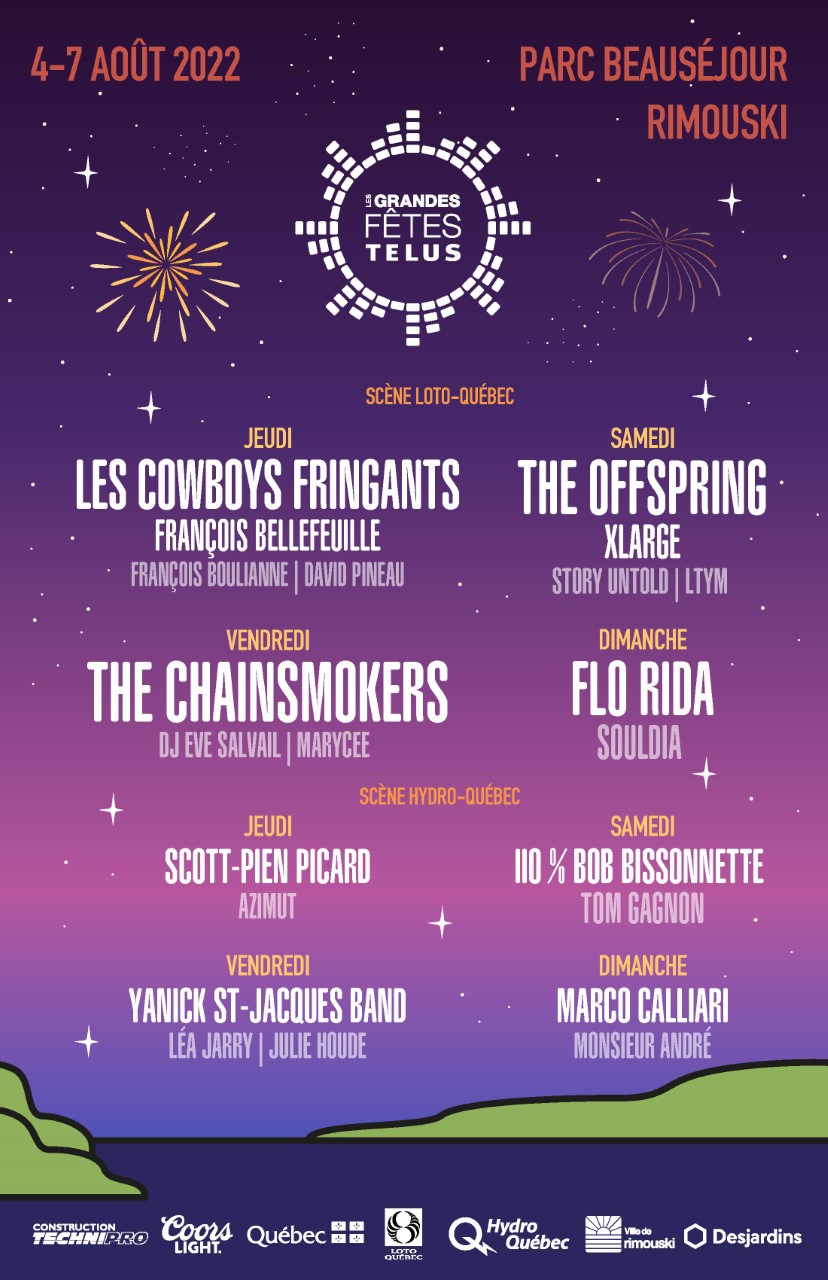 Les Grandes Fêtes Telus à Rimouski - LA CLIQC