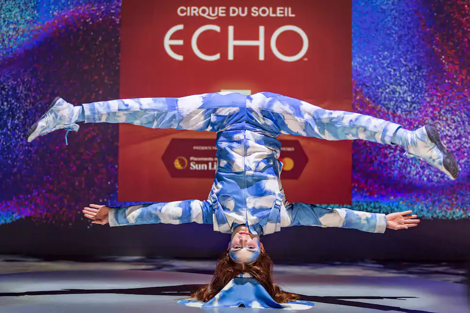 ECHO du Cirque du Soleil présenté en avril sous le Grand Chapiteau au
